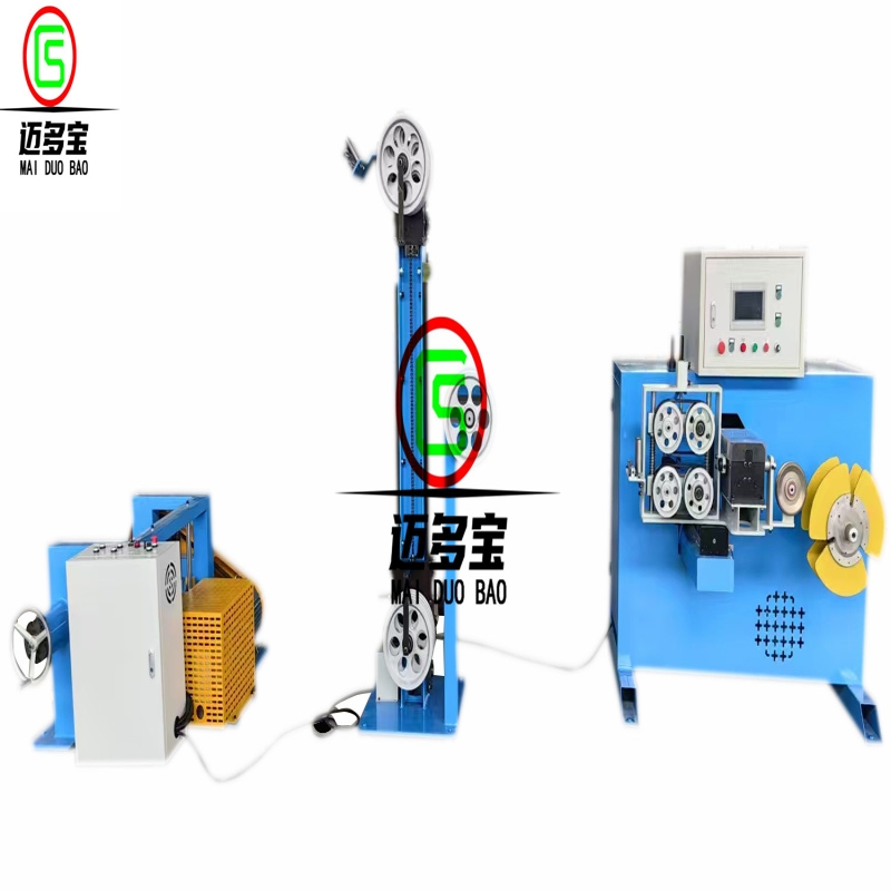 电线电缆自动切断成圈机